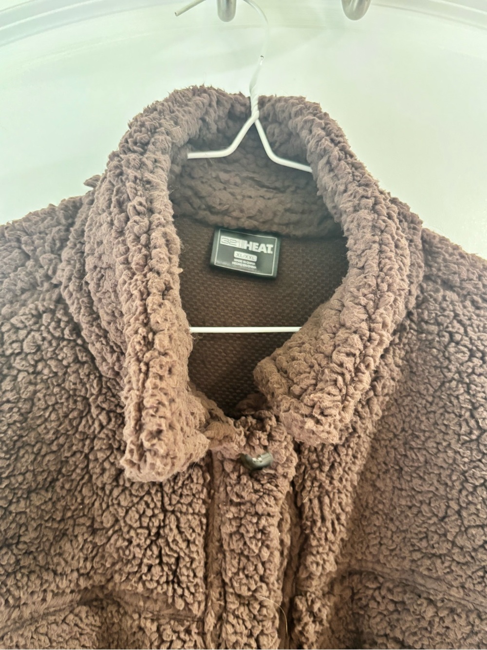 32 Degrees Brown Teddy Sherpa Jacket - Picture 2 of 9